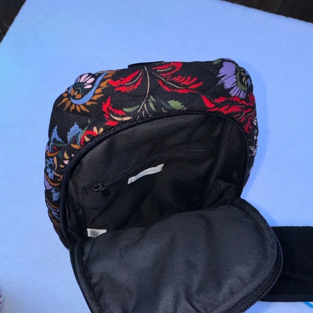 Vera Bradley Outlet Cotton Essential Sling Backpack & RFID Zip-Top ID Case